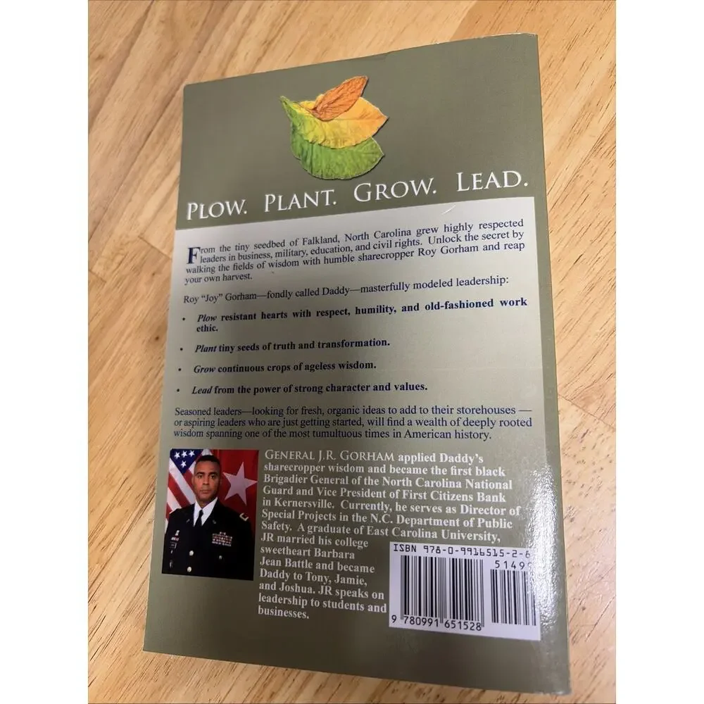 Sharecropper's Wisdom: Growing Today's Leaders the Old Fashioned Way *Signed*